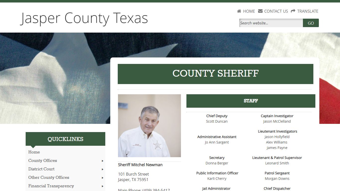 Jasper County Sheriff's Office